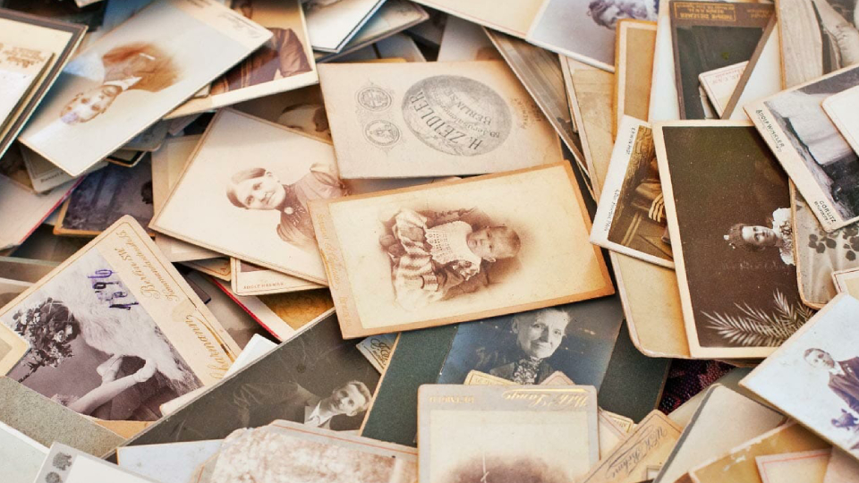 Image showing Old Photographs and Documents.